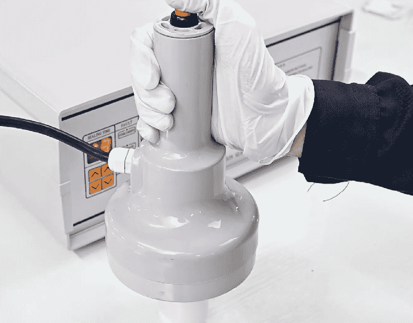 manual induction sealer step3